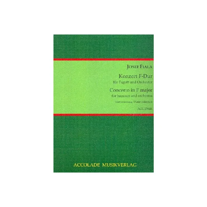 Konzert F-Dur für Fagott und Orchester