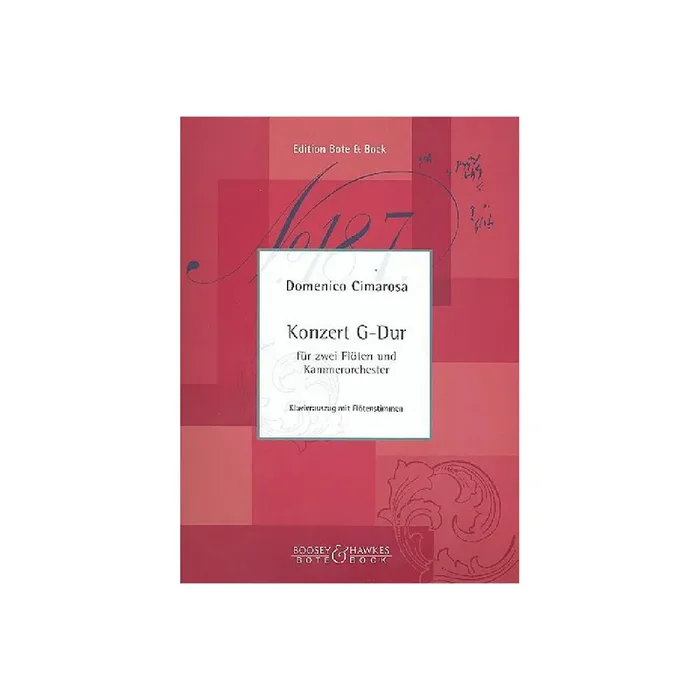 Konzert G-Dur für 2 Flöten und