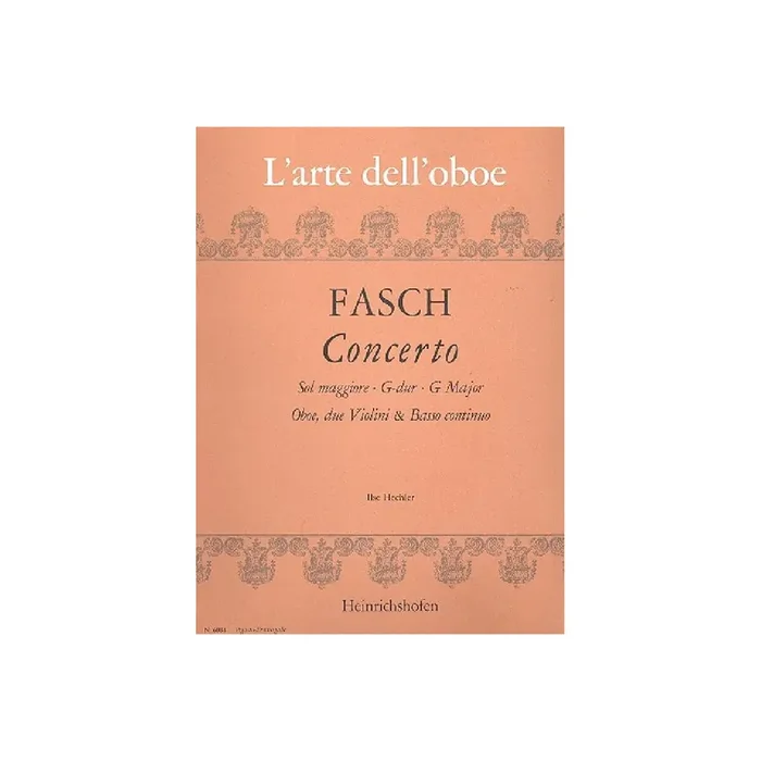 Konzert G-Dur für Oboe,