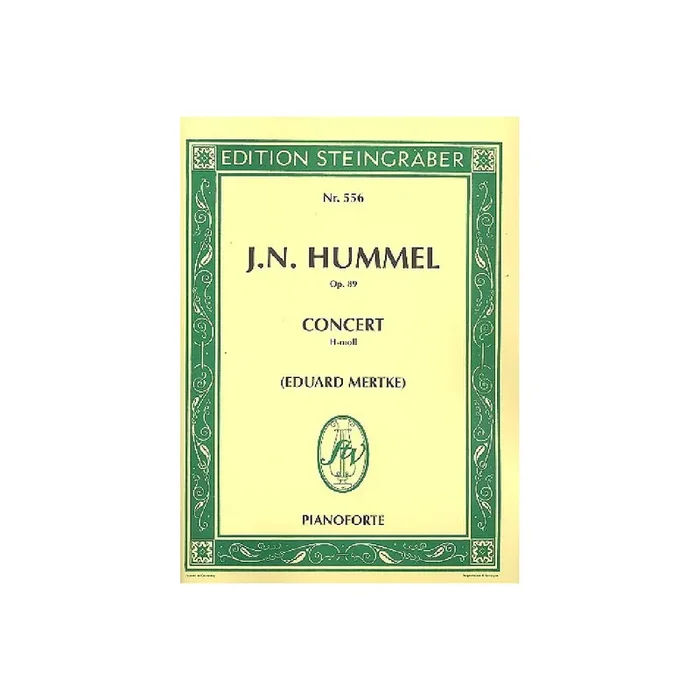 Konzert h-Moll op.89 für Klavier