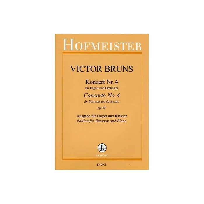 Konzert Nr.4 op.83 für Fagott und Orchester