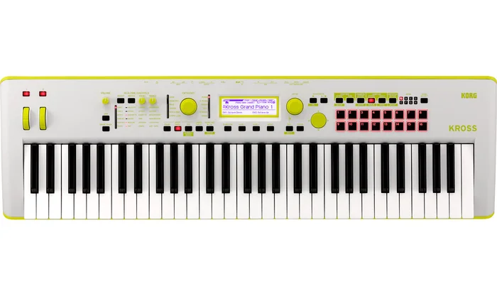Korg Kross 61 NEON Ltd. – Grey/Green