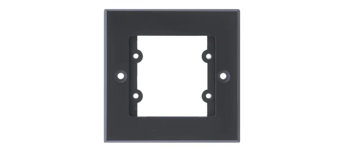 Kramer FRAME-1G/EUK(W) – Rahmen für 2 Wall-Plate Einsätze – einfache Breite (EU/UK) – weiß