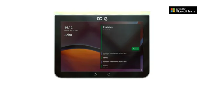 Kramer KAC-SCD-10 – Meeting room scheduler