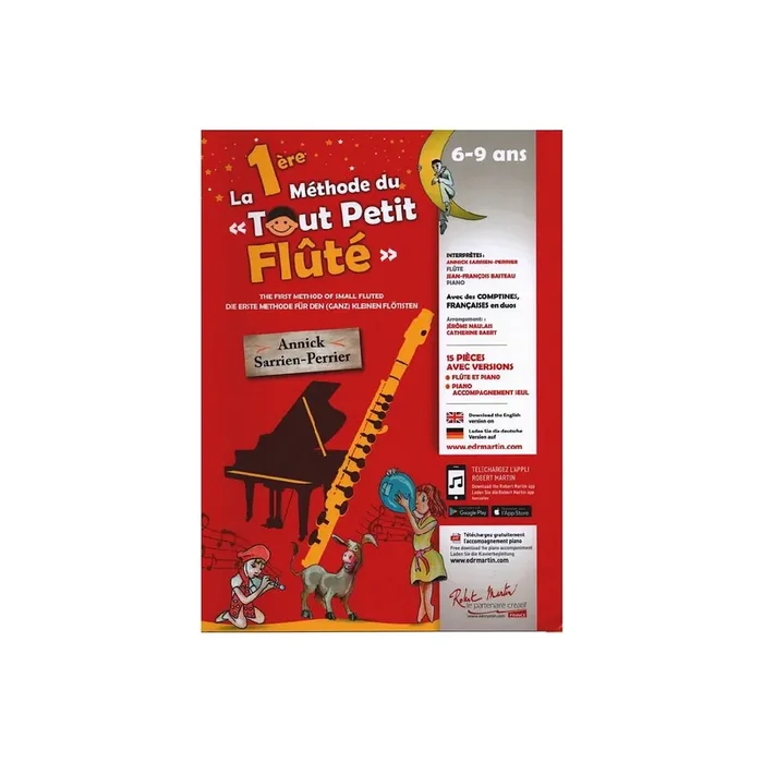 La 1ère méthode du tout petit flûté (+Online Audio)