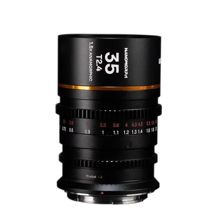 Laowa Nanomorph 35mm T2.4 1.5X S35 (Amber) – Canon RF