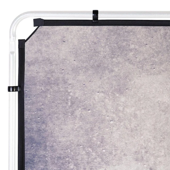 Lastolite EzyFrame Vintage Hintergrundbespannung, 200 x 230 cm, Rauch