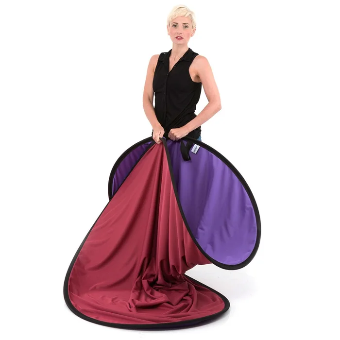 Lastolite LL LB6752 Plain Collapsible 1.8 x 2.15m Red/Purple