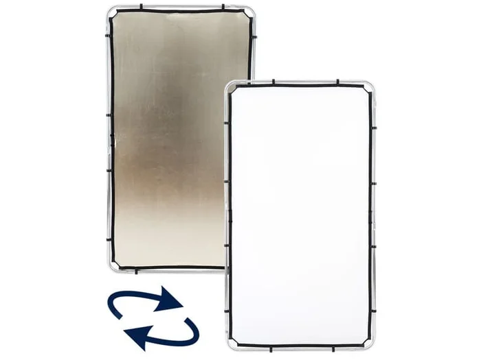 Lastolite LL LR81206R Skylite Rapid Fabric Medium 1.1 x 2m Sunfire/White