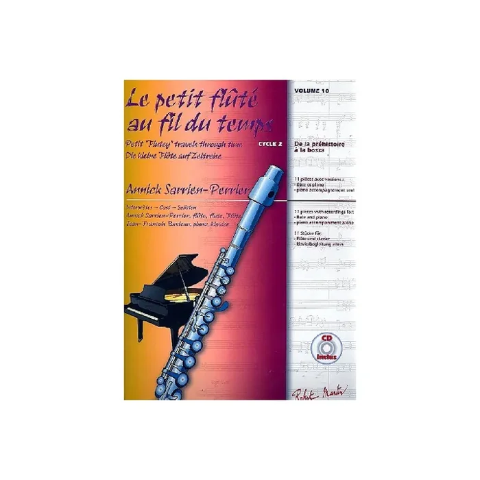 Le petit flûté au fil du temps (+CD)