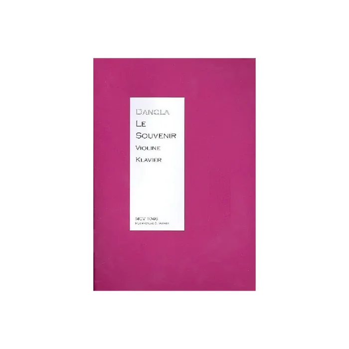 Le souvenir für Violine und Klavier