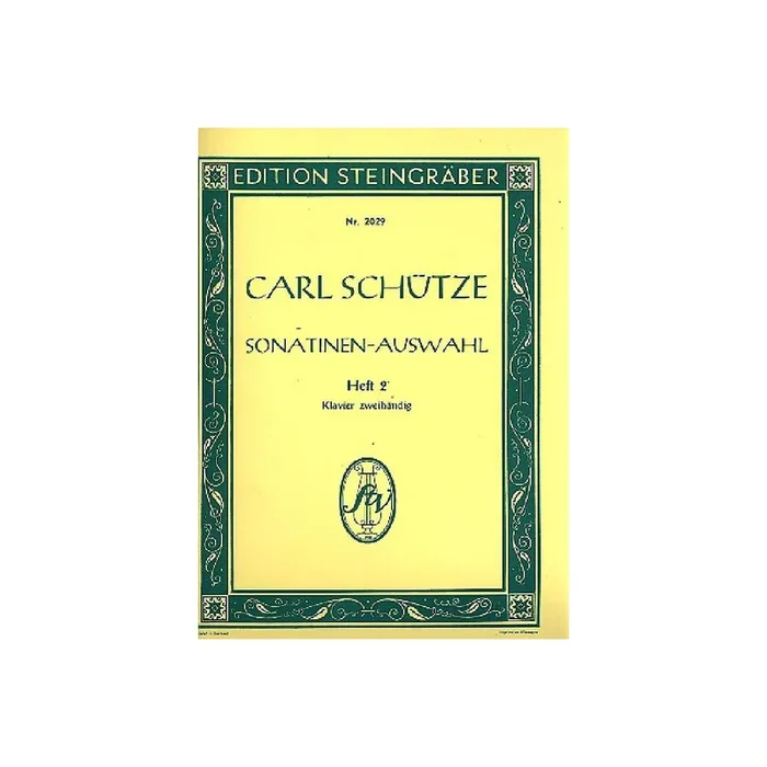 Lehrgang der Sonatinen, Sonaten und Stücke Band2