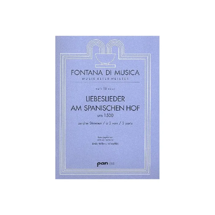 Liebeslieder am spanischen Hof um