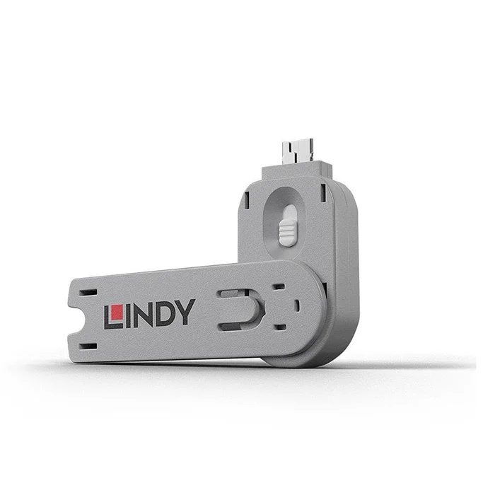LINDY 40624 Schlüssel für USB Port Schloss, weiß – für No. 40454 und 40464