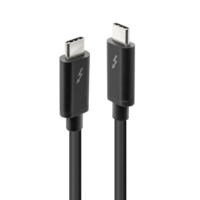 LINDY 41557 Thunderbolt 3 Kabel, 2m – USB Typ C Stecker / Stecker
