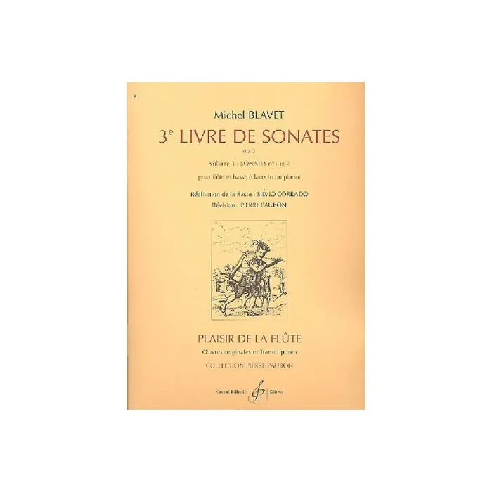 Livre 3 de sonates op.3 vol.1