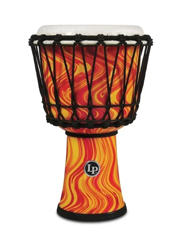 LP LP1607OM 7″ Djembe World orange marble