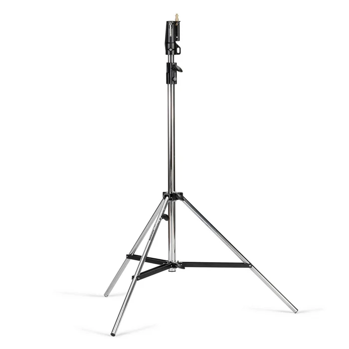 Manfrotto 008CSU Stativ Cine Chrom Silber