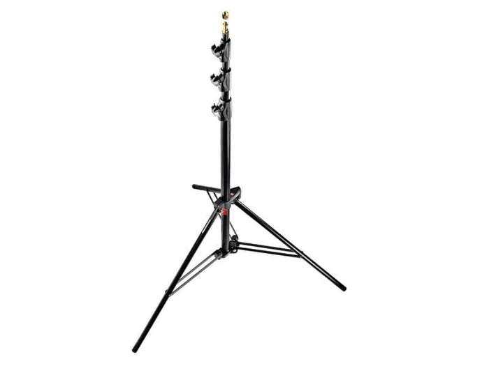 Manfrotto 1004BAC Master Stativ schwarz, 4-teilige Säule