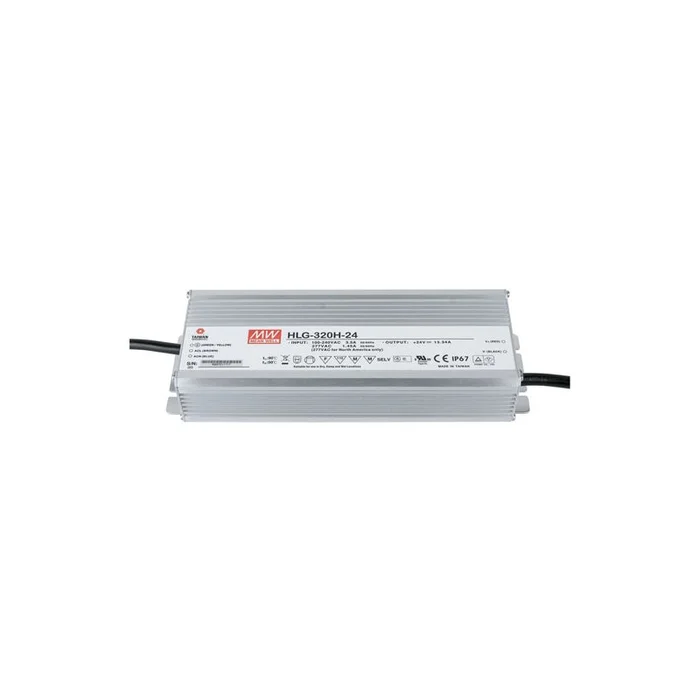 Meanwell – LED Power Supply 320 W 24 VDC MEAN WELL HLG-320H-24