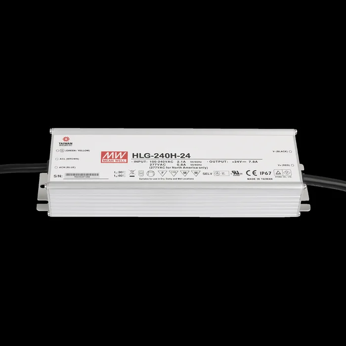 MEANWELL LED Power Supply 240 W/24 V DC MEAN WELL HLG-240H-24