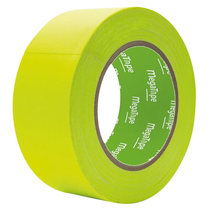 MegaTape UT120 Fluor Tape – Gelb – 25 mm / 25 m