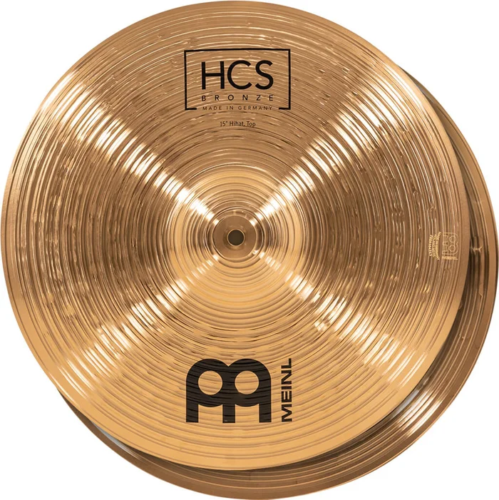 Meinl HCSB15H Cymbal 15″ HiHat Becken HCS Bronze