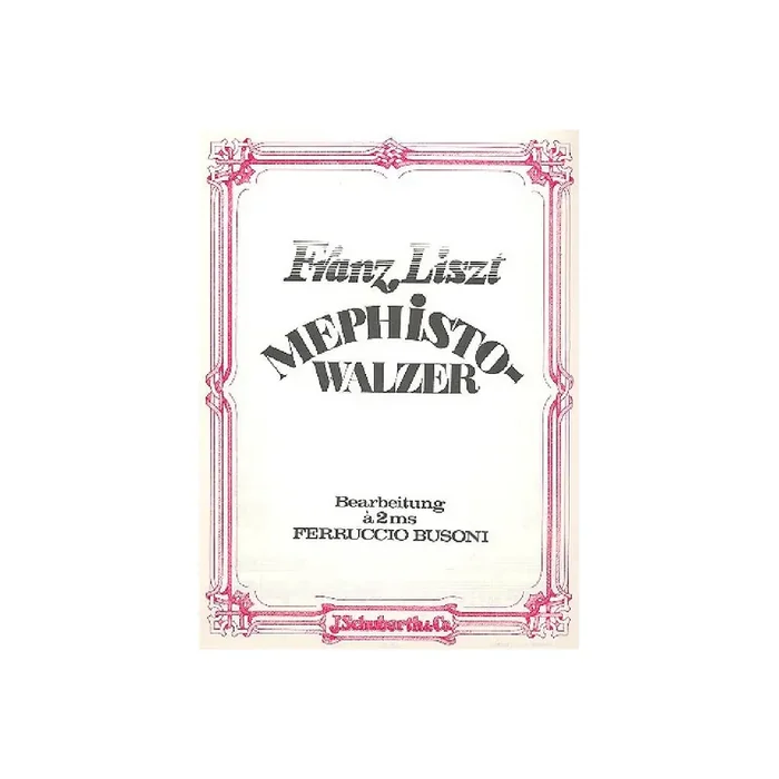 Mephisto-Walzer für Klavier