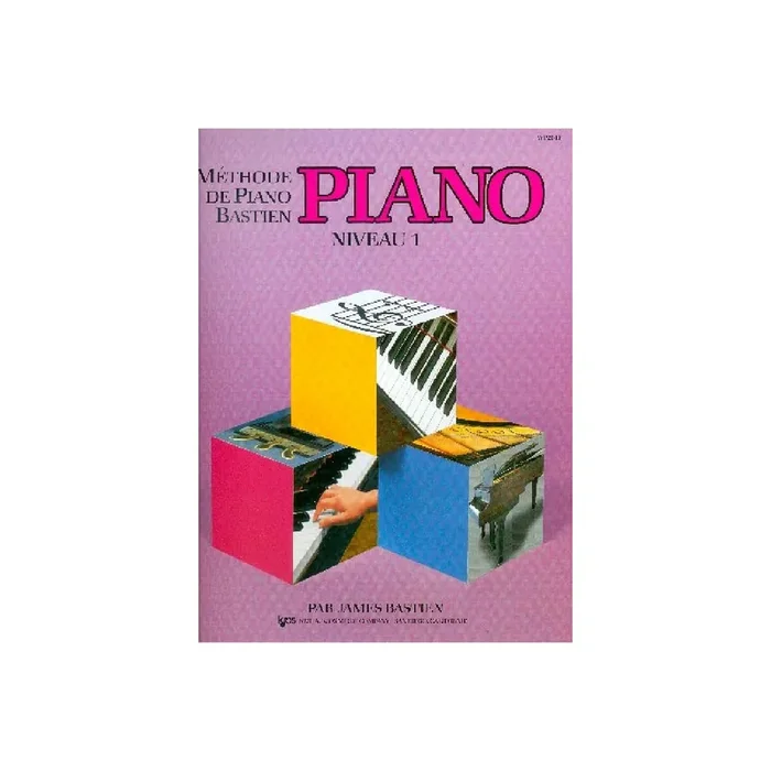 Méthode de piano Bastien – niveau 1