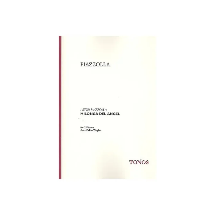 Milonga del angel for 2 pianos