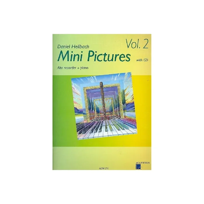 Mini Pictures Band 2 (+CD) für Altblockflöte