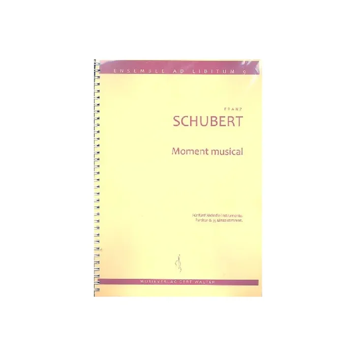 Moment musical op.94,3 für flexibles Ensemble