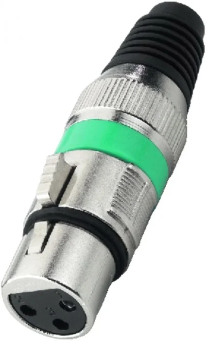 MONACOR XLR-207J/GN XLR-Kupplung