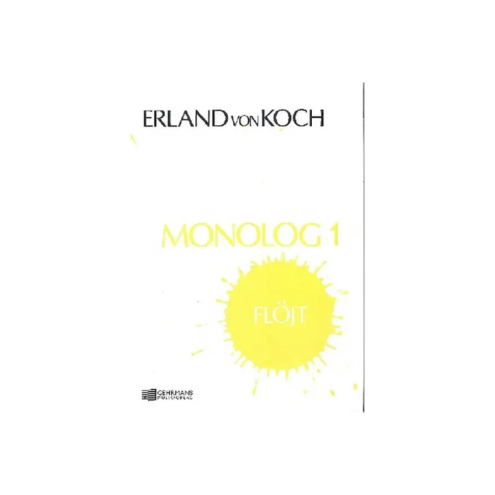 Monolog 1 für Flöte