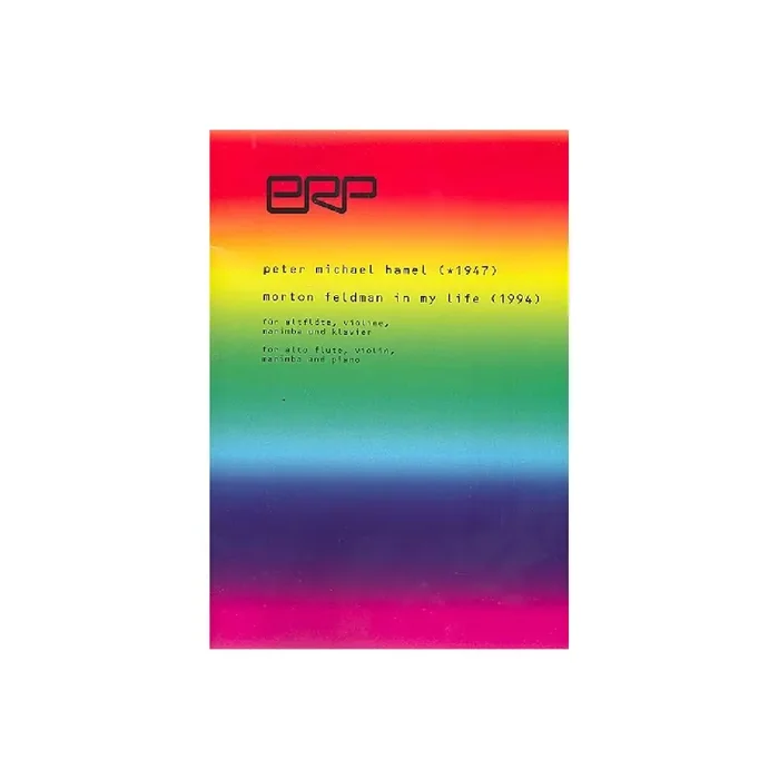 Morton Feldman in my Life für Altflöte