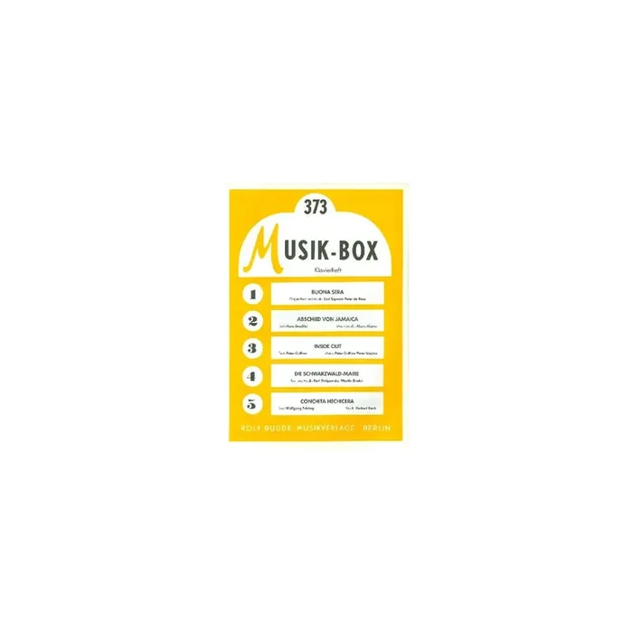 Musik Box Klavierheft Band 373
