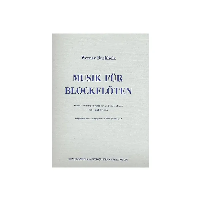 Musik für Blockflöten 2-3stimmige