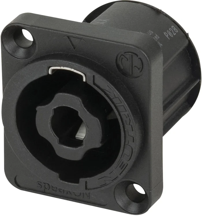 NEUTRIK 4-polige Lautsprecherbuchse – D-Größe