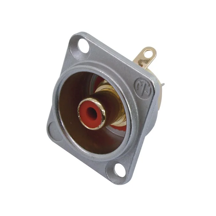 NEUTRIK Cinch Einbaubuchse rt NF2D2