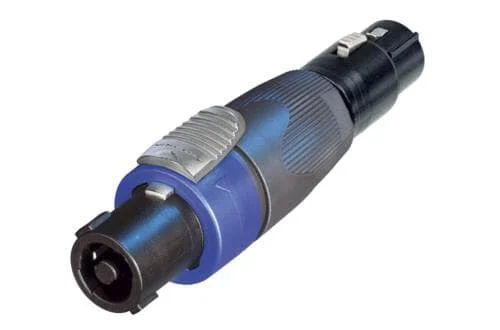 NEUTRIK NA4FX-F – Adapter, speakON NL4FX auf 3p XLR female