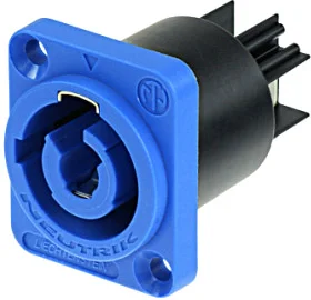 Neutrik NAC 3 MPA-1 Powercon Buchse blau