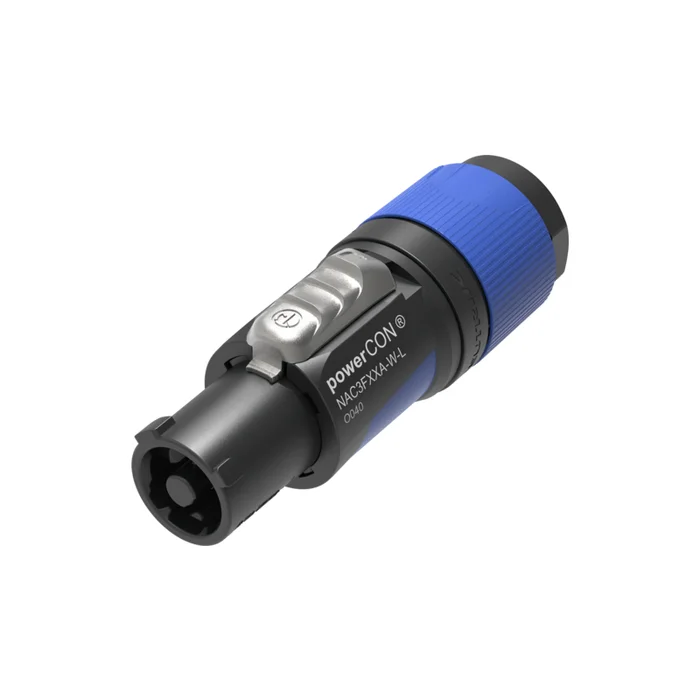 Neutrik NAC3FXXA-W-L PowerCon Stecker Power-In blau