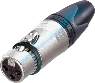 Neutrik NC3FXX-EMC – 3-pol XLR Stecker female