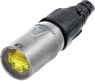 Neutrik NE8MX – Schutz für RJ45 Stecker, etherCON, vernickelt