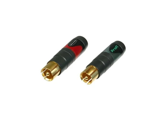 NEUTRIK Profi Cinch Stecker (Paar)