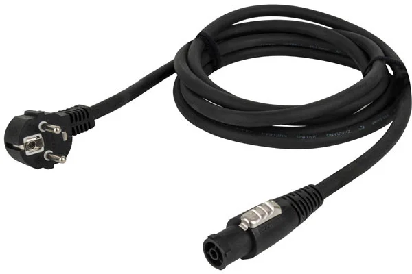 NEUTRIK Stromkabel powerCON TRUE1 auf Schuko 3x 2,5 mm² 3 m