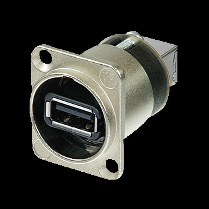 NEUTRIK USB D-size Nickelgehäuse
