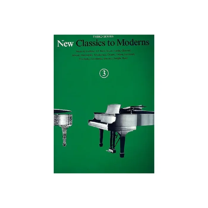 New Classics to Moderns vol.3 for piano