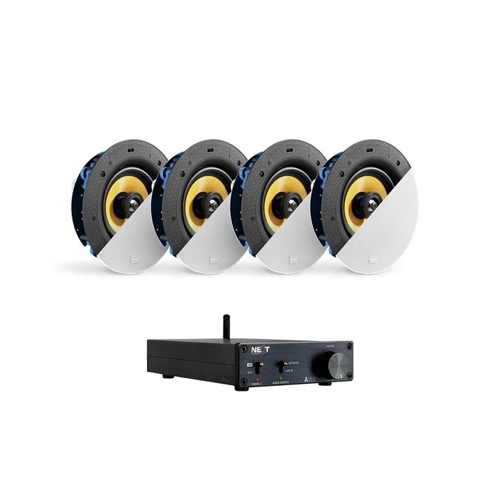 NEXT audiocom 4C5Pro.A200 – Einbau-Lautsprecherset mit Verstärker