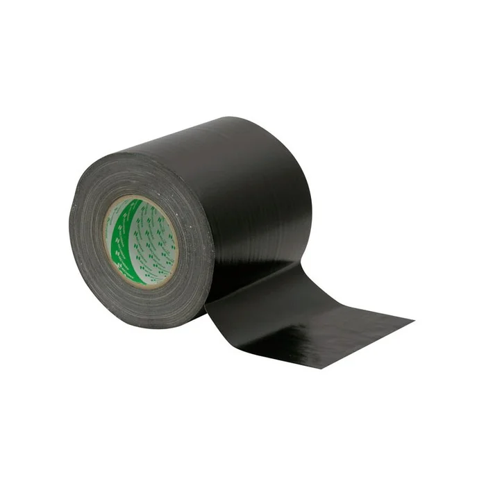Nichiban Gaffa Tape 150 mm Schwarz, 150mm / 50m, extra breit und stark